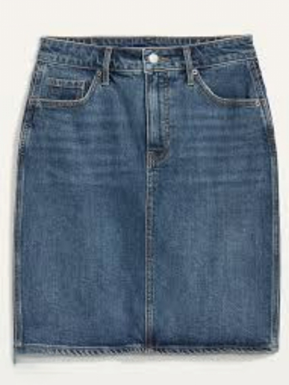 Old Navy Blue Denim Skirt | Sz 20 Classic Medium Wash